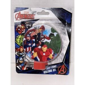 Marvel AVENGERS - Captain America Thor Iron‎ Man Hulk - LED Night Light NEW B15